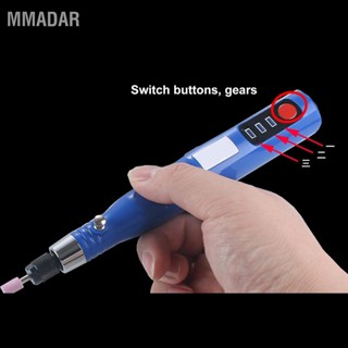 MMADAR ปากกาแกะสลักไฟฟ้าแบบชาร์จไฟได้ขนาดพกพา Micro Engraver Etching Pen Carve Tool Kit 30W