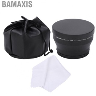 Bamaxis 67mm 2x Telephoto Lens  67mm 2x Teleconverter Perspective High Resolution  for Digital