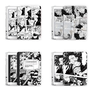 Gojo Satoru เคสไอแพด gen 7/8/9 gen10 mini 4 5 6 jujutsu kaisen เคส ipad air 1 2 3 4 5 pro 11 Ghost Slayer case pen slot