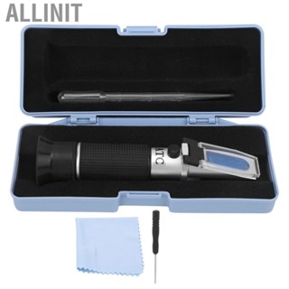 Allinit Honey Refractometer Hand‑Held Portable Sugar Concentration Meter Moist L2S