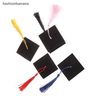 [fashionbanana] ใหม่ พร้อมส่ง หมวกรับปริญญา แต่งพู่ ขนาดเล็ก สําหรับหมอ 1 ชิ้น