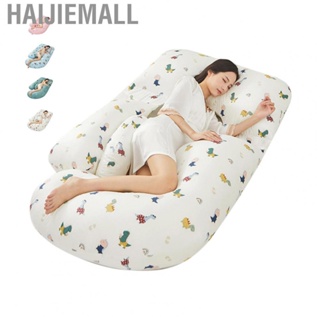 Haijiemall Full Body Pregnancy Pillow Skin Friendly Soft Cotton Multifunctional Support Pregnant Women Sleeping