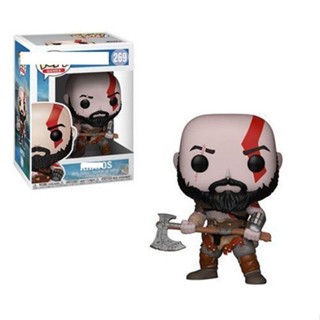 โมเดลฟิกเกอร์ FUNKO POP God of War Kratos God of War Kratos 269 ของเล่นสําหรับเด็ก