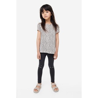 H&amp;M  Girl 5-pack cotton leggings 0932743_2