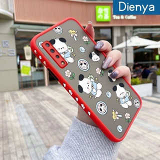 เคสโทรศัพท์มือถือ ซิลิโคนนุ่ม ใส กันกระแทก ลายการ์ตูนหมี ดอกไม้ สําหรับ Samsung A7 2018