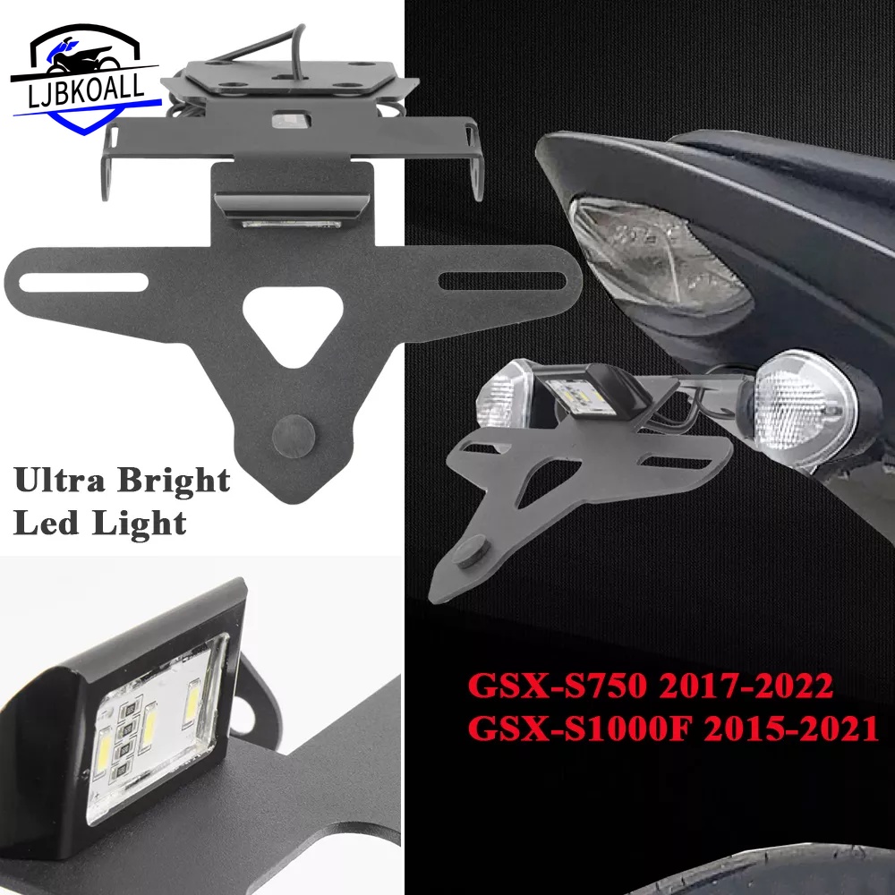 Ljbkoall อุปกรณ์กําจัดบังโคลนท้ายรถยนต์ สําหรับ SUZUKI GSX-S1000 GSX-S 1000F GSXS 750 1000 2015-2022 GSX-S750