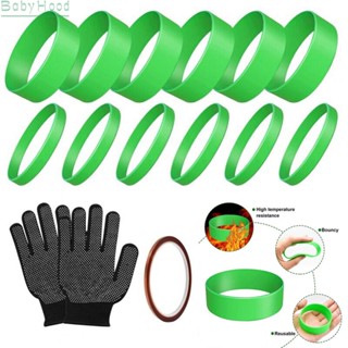 【Big Discounts】Silicone Straps Durable Great Alternative Green Mug Press Silicone Bands#BBHOOD