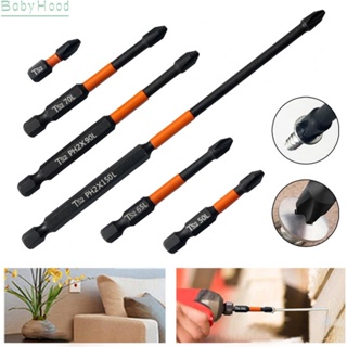 【Big Discounts】7pcs set PH2 Impact Screwdrivers Bit Magnetic Cross Screwdriver Bit 25-150mm#BBHOOD