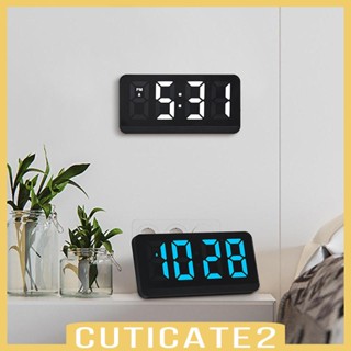 [Cuticate2] นาฬิกาปลุกดิจิทัลตั้งโต๊ะ LED สําหรับห้องโถง ห้องเรียน ข้างๆ