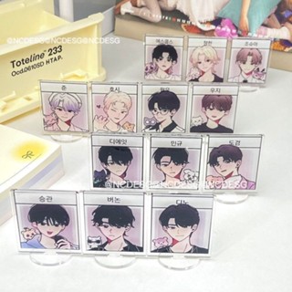 สินค้าใหม่ พร้อมส่ง สแตนดี้อะคริลิค รูปการ์ตูนอนิเมะ seventeen Xu Minghao Kwon Shunrong Star สําหรับผู้ชาย