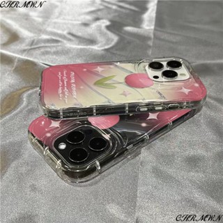 เคสโทรศัพท์มือถือแบบใส กันกระแทก ลายดอกทิวลิป อวกาศ สําหรับ Iphone pro11 12 14promax 13promax 14 LS63