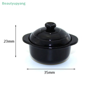 [Beautyupyang] หม้อซุป ขนาดเล็ก 1:12 สําหรับตกแต่งบ้านตุ๊กตา diy