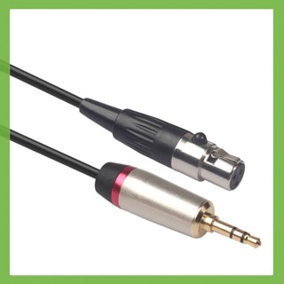 สายเคเบิลไมโครโฟน ขนาดเล็ก XLR 3Pin Female to 3.5 มม. TRS Male Plug