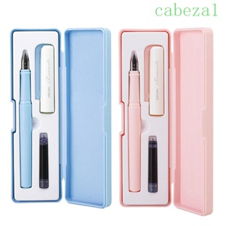 Cabeza ชุดปากกาหมึกซึม EF 0.3-0.45 มม. 4 สี แบบเปลี่ยน สําหรับลงนาม