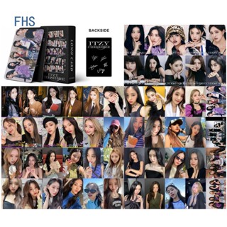 Fhs อัลบั้มรูปภาพ Kpop ITZY Group New Album CHESHIRE LOMO Cards HD สําหรับแฟนคลับ เก็บสะสมโปสการ์ด 55 ชิ้น ต่อชุด