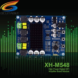 Xh-m548 บอร์ดขยายเสียงดิจิทัล บลูทูธ ช่องคู่ 120W