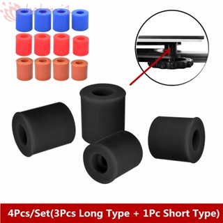 [COD] Durable Solid Spacer Silicone Hot Bed Leveling Column Leveler 3D Printer Accessories 3D Printing 3D Printer Parts for Ender 3 CR10 CR10S Resistance Parts 3 Long +1 Short Shock Absorption/Multicolor