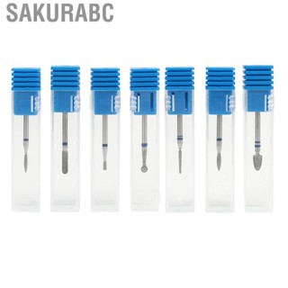 Sakurabc Nail Emery Drill Bits Set for Electronic Grinder