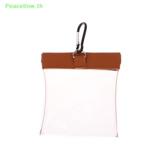 Peacellow กระเป๋าใส่ลูกกอล์ฟ แบบใส แบบพกพา ปลอดภัย 1 ชิ้น