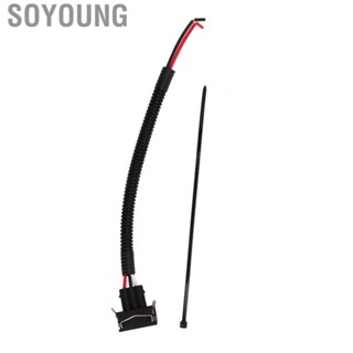 Soyoung Taillight Harness Plug  Professional Manufacturing Wiring 710001645 Black for Campers