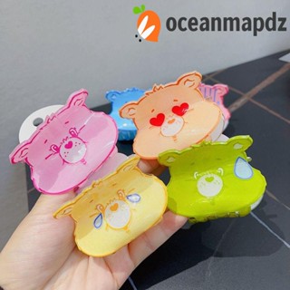 OCEANMAPDZ Carebears กิ๊บติดผม รูปการ์ตูนหมี ขนาดเล็ก น่ารัก สร้างสรรค์ เครื่องประดับ สําหรับผู้หญิง