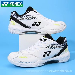 【[ส่งตอนนี้!!] Yonex Yonex รองเท้ากีฬา รองเท้าแบดมินตัน ดูดซับแรงกระแทก สีขาว สําหรับผู้ชาย ผู้หญิง 65z3 taoda kendou J0JI