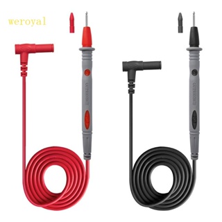 PT1033 Multimeter Test Lead 1000V Flame Retardant Needle Probe Silicone Cable