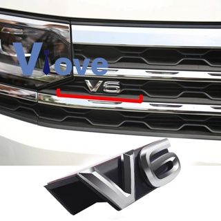 สติกเกอร์ตราสัญลักษณ์ V6 สําหรับ TERAMONT PHIDEON ARTEON MAGOTAN PASSAT TOUAREG TIGUANL V6