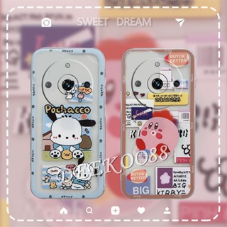 เคสโทรศัพท์มือถือ ลายการ์ตูนสุนัขน่ารัก สีชมพู สีฟ้า สําหรับ Realme 11 Pro+Plus 5G C53 NFC 4G 2023 Realme11Pro+