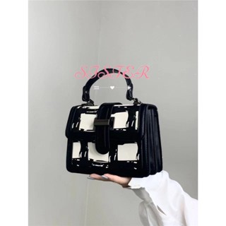 SISTER  กระเป๋าถือ กระเป๋าสะพายข้าง 2023 INS HOT TREND tote bag  ทันสมัย High quality ทันสมัย คุณภาพสูง L91T4XE 37Z230910