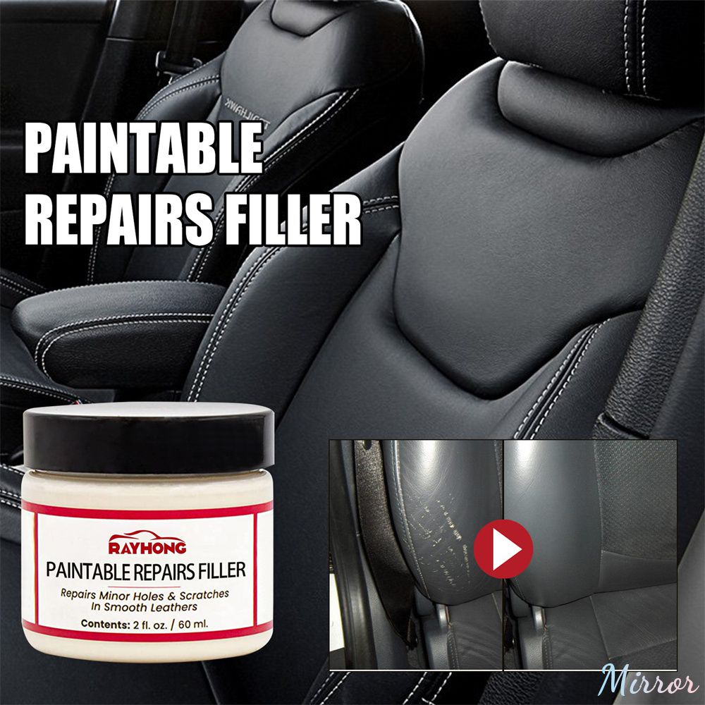 Vinyl Repair Kit For Car Seats Extend Lifespan Advanced Leather Repair Gel  For Furniture Sofa Couch