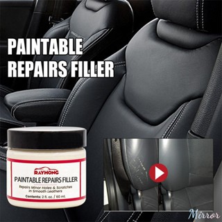 60ml Leather Repair Gel Repair Home Car Seat Filler Repair Refurbishment Cream Leather Cleaner Sofa Leather Shoe Repair Filler Cream M