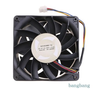 Bang KZ14038B012U พัดลมระบายความร้อน 4Pin สําหรับ whatsminer 12V 7 2A 14 for cm M20S M21S