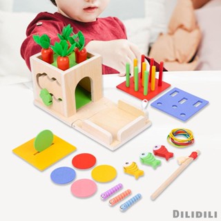 [ Montessori Box Toys 8in1 ของเล่นสําหรับเด็กผู้ชาย ผู้หญิง ของขวัญ 6 เดือน 2 3 ปี