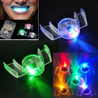 พร้อมส่ง ของเล่นฟันปลอม ฟันปลอม มีไฟ LED แต่งตัว งานปาร์ตี้  สําหรับปาร์ตี้ฮาโลวีน