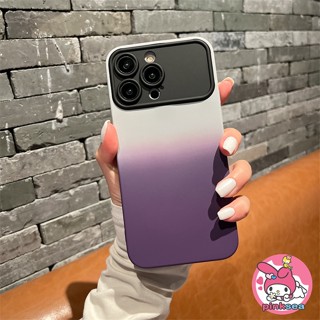 เคสโทรศัพท์มือถือ ซิลิโคนนิ่ม TPU กันกระแทก ไล่โทนสี หรูหรา สําหรับ iPhone 14 13 12 11 Pro Max X Xr Xs Max 8 7 Plus