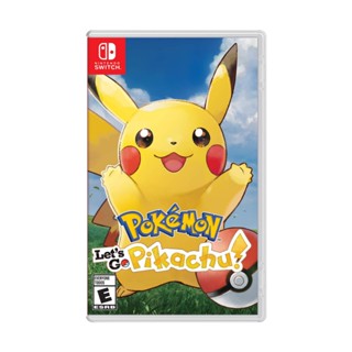 Pokemon Let’s GO Pikachu Switch แผ่นเกม Nintendo Joy-Con