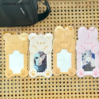 [notbelazy] เคสป้องกัน ลายการ์ตูนหมี แมว กระต่าย โฟโต้การ์ด Kpop Idol