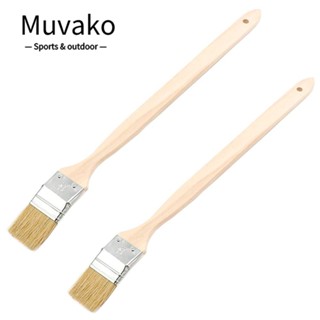 Muvako แปรงทาสี โลหะ 1.5 นิ้ว 2 ชิ้น