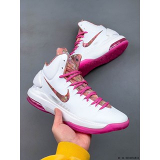 รองเท้ากีฬา รองเท้าบาสเก็ตบอลลําลอง Nk KD 5 Aunt Pearl Kevin Durant NBA ดูดซับแรงกระแทก