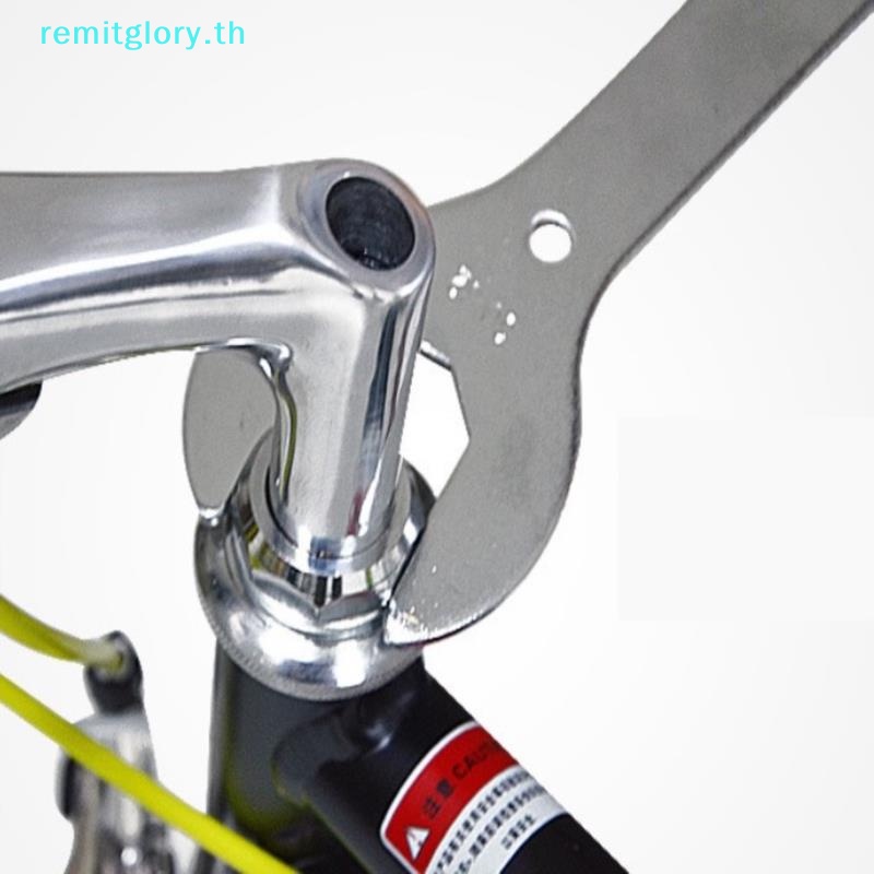 Remitglory จักรยานเสือภูเขาส้อมด้านหน้าชุดหูฟังประแจ 330/32/36/40 มม.ซ่อมเครื่องมือ TH