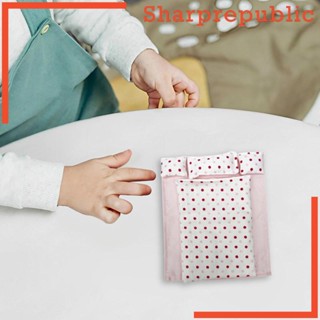 [Sharprepublic] ชุดเครื่องนอน ขนาดเล็ก สเกล 1/12 สําหรับตกแต่งตุ๊กตา 6 นิ้ว
