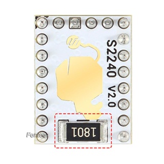 [Fenteer] Tmc2240 โมดูลไดรเวอร์สเต็ปมอเตอร์ เอาท์พุตเบรก ทนทาน สําหรับเครื่องพิมพ์ 3D 1A RMS 3A Peak 36V DC