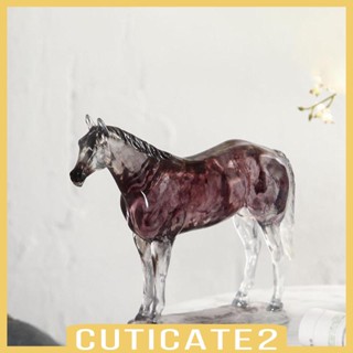 [Cuticate2] รูปปั้นม้าเรซิ่น สําหรับตกแต่งบ้าน ห้องนอน โต๊ะ ร้านค้า