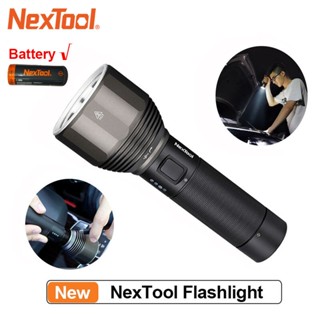 NexTool ไฟฉายสว่าง 2,000LM LED CREE ปรับแสงได้ 5 โหมด ไฟฉายแรงสูง ไฟฉายความสว่างสูง ไฟฉาย ส่องไกล ปรับได้ 5 โหมด กันน้ำ กันสนิม