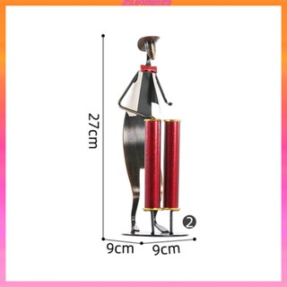 [Kloware2] ฟิกเกอร์รูปปั้นนักดนตรี โลหะ สไตล์วินเทจ สําหรับตั้งโต๊ะ ตกแต่งห้องนอน บาร์