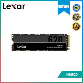 Lexar โซลิดสเตทไดรฟ์ NM620 SSD M.2 SSD PCIe3.0 4 ช่องทาง NVMe1.4 ความเร็วในการอ่าน 3500MB/s ความจุขนาดใหญ่