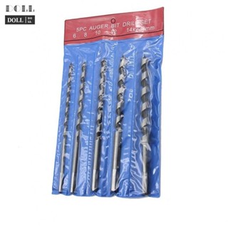 ⭐READY STOCK ⭐5pcs 300mm Extra Long Rolled Wood Brad Point Drill Bit For Metal Steel 6-14mm