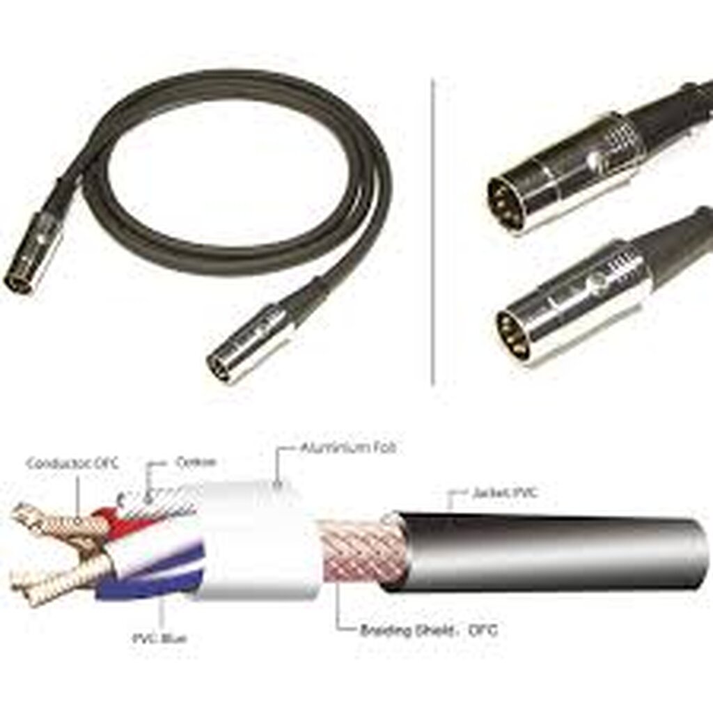 สายมิดี้ Kirlin Cable MD-501 6M MIDI CABLE