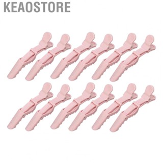 Keaostore Duck Clips  Portable Design Hair Rebound Spring ABS Material for Barber Shop Household